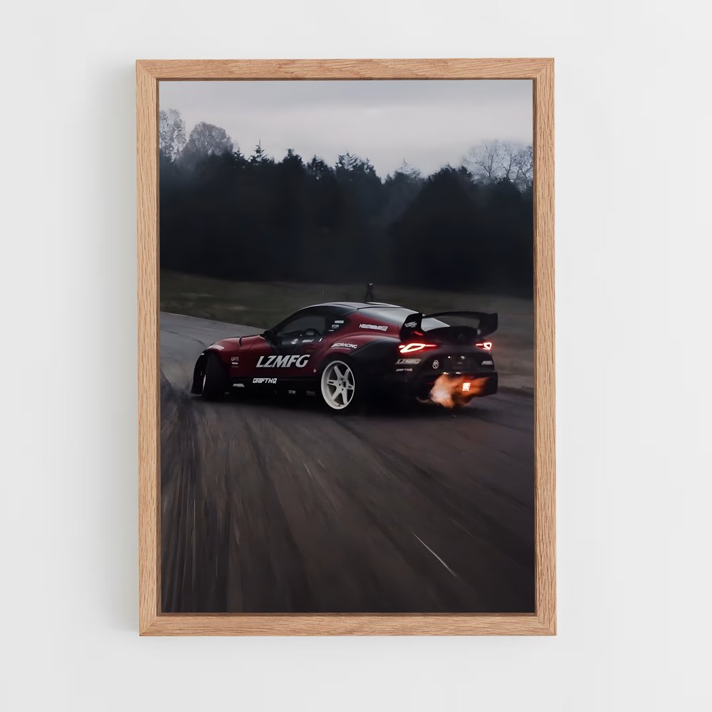 Poster Drift Infernal – affiche Toyota (vue 4)